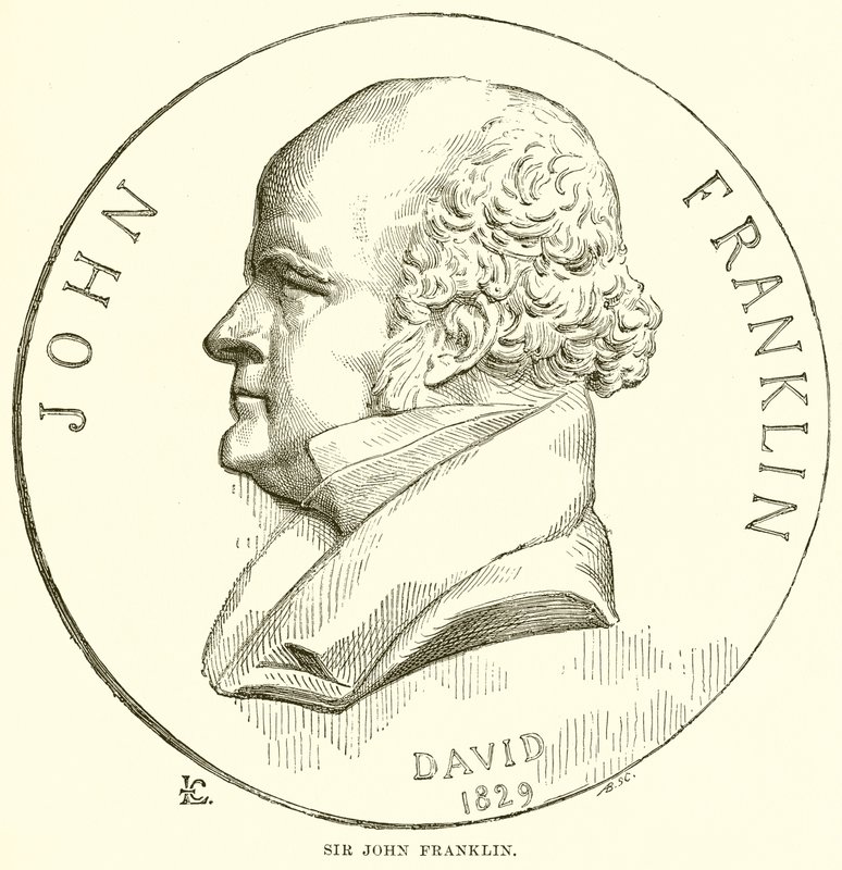 Sir John Franklin alkotó: English School