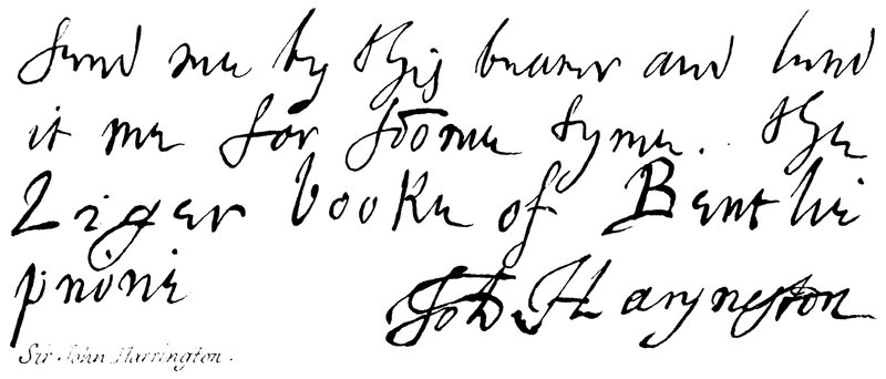 Sir John Harrington alkotó: English School