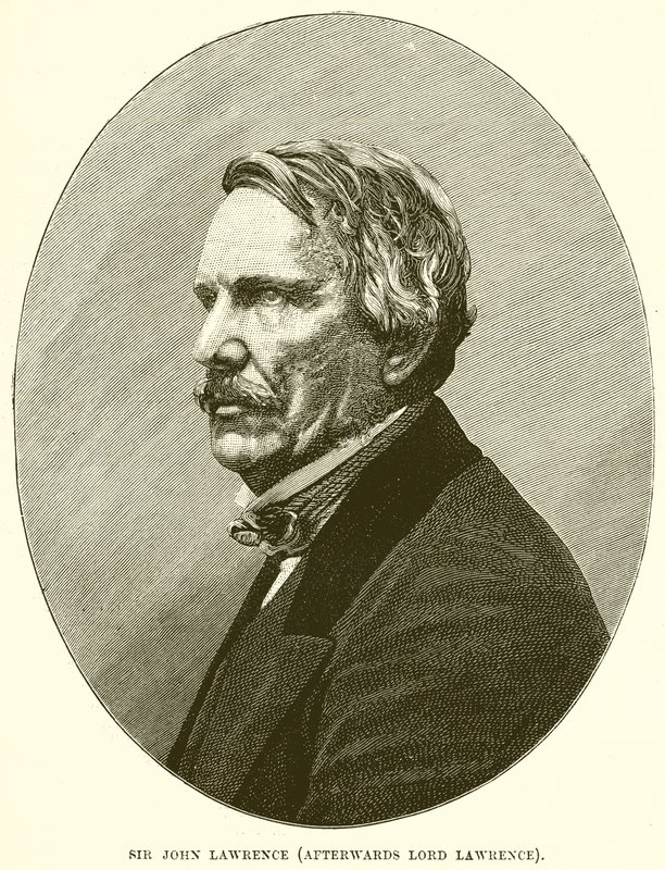 Sir John Lawrence (utóbb Lord Lawrence) alkotó: English School