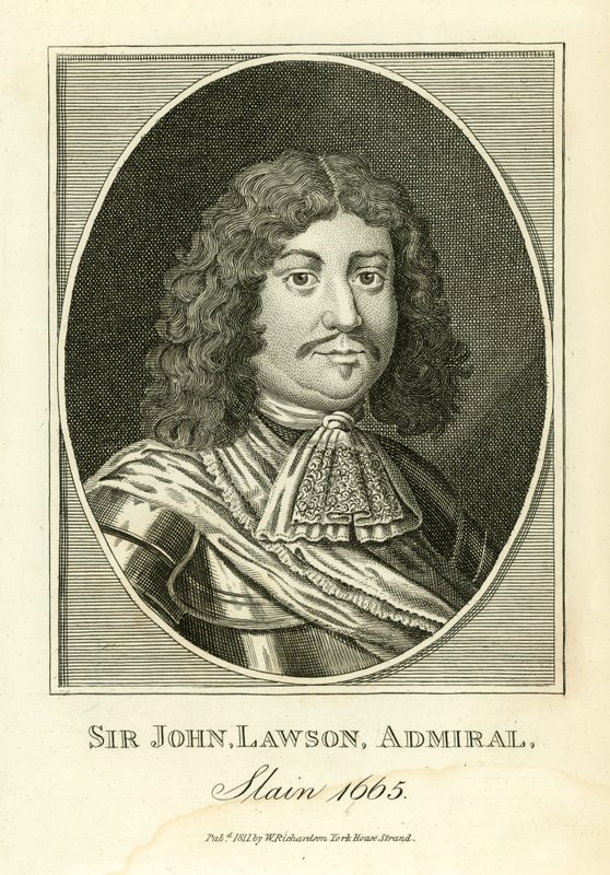 Sir John Lawson, admirális alkotó: English School