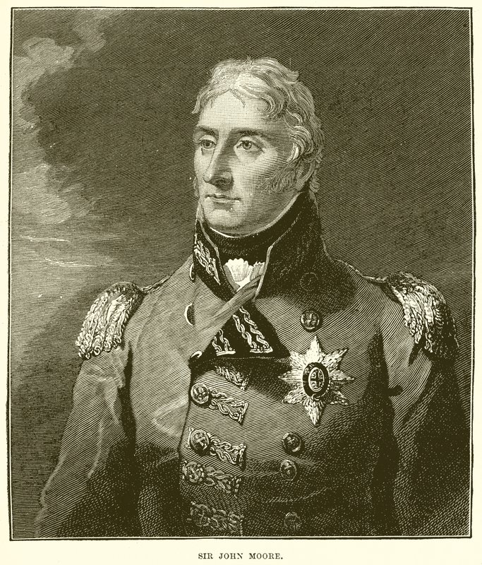 Sir John Moore alkotó: English School