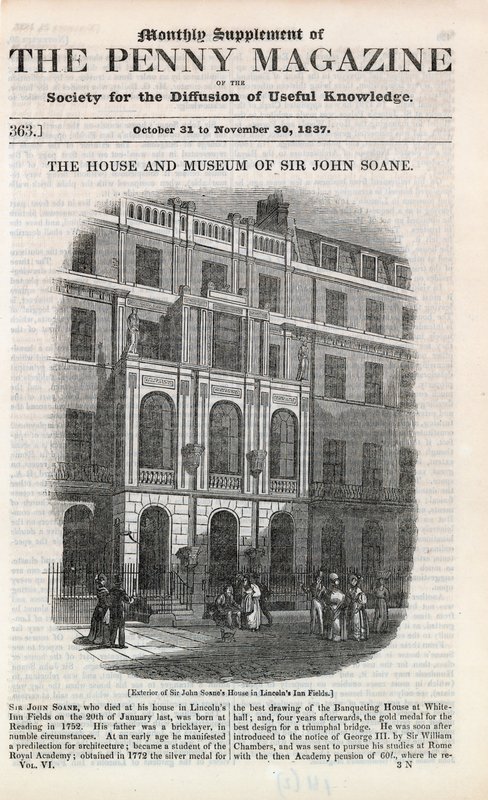 Sir John Soane Múzeum alkotó: English School