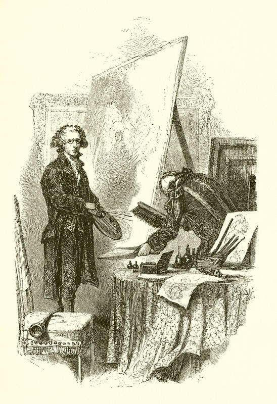 Sir Joshua Reynolds Blenheimben alkotó: English School