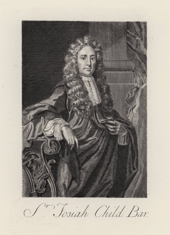 Sir Josiah Child (metszet) alkotó: English School