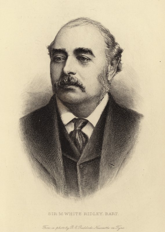 Sir M. White Ridley, Bart alkotó: English School