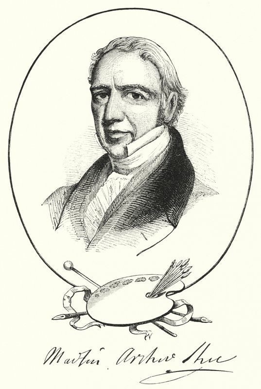Sir Martin Archer Shee (metszet) alkotó: English School