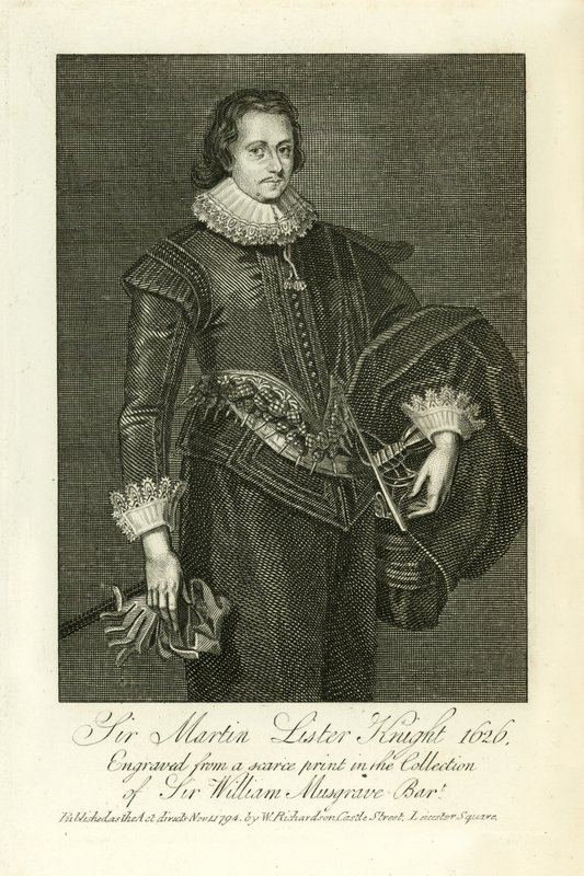 Sir Martin Lister alkotó: English School