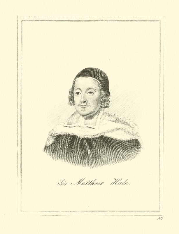 Sir Matthew Hale alkotó: English School