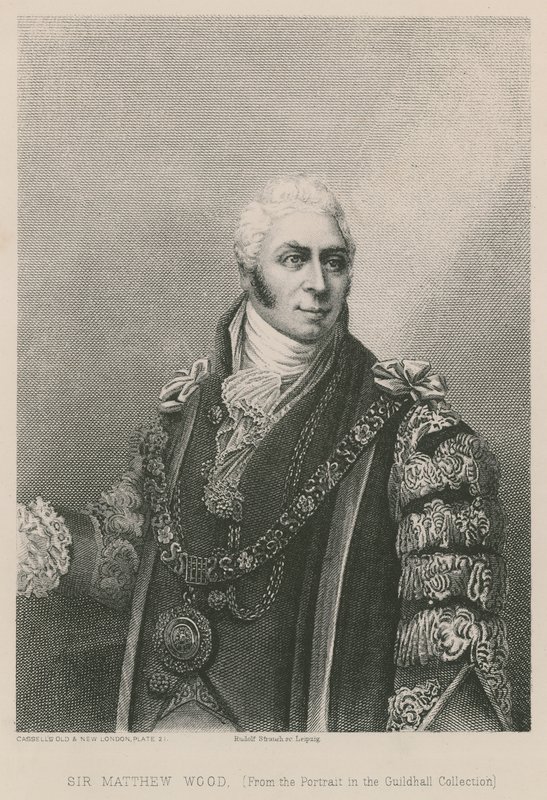 Sir Matthew Wood, London polgármestere, 1809 alkotó: English School
