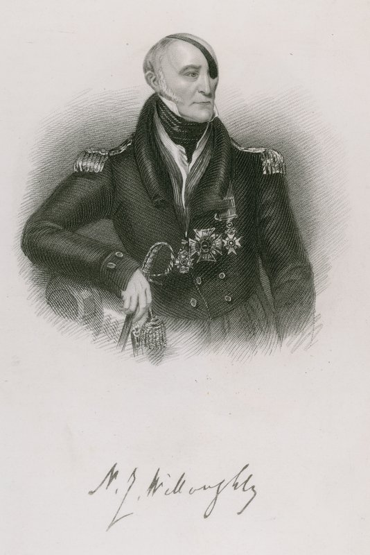Sir Nesbit Josiah Willoughby alkotó: English School