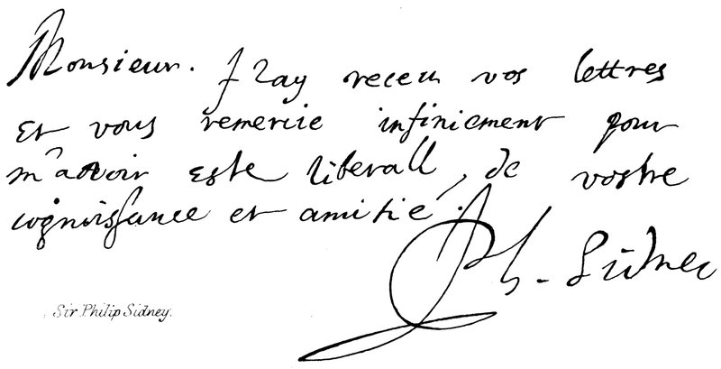 Sir Philip Sidney alkotó: English School
