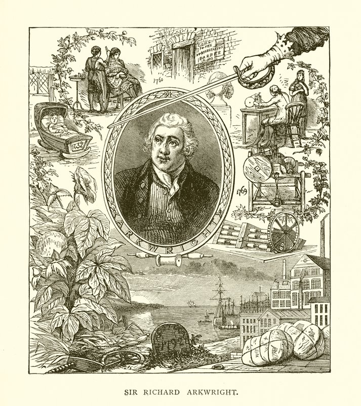 Sir Richard Arkwright alkotó: English School