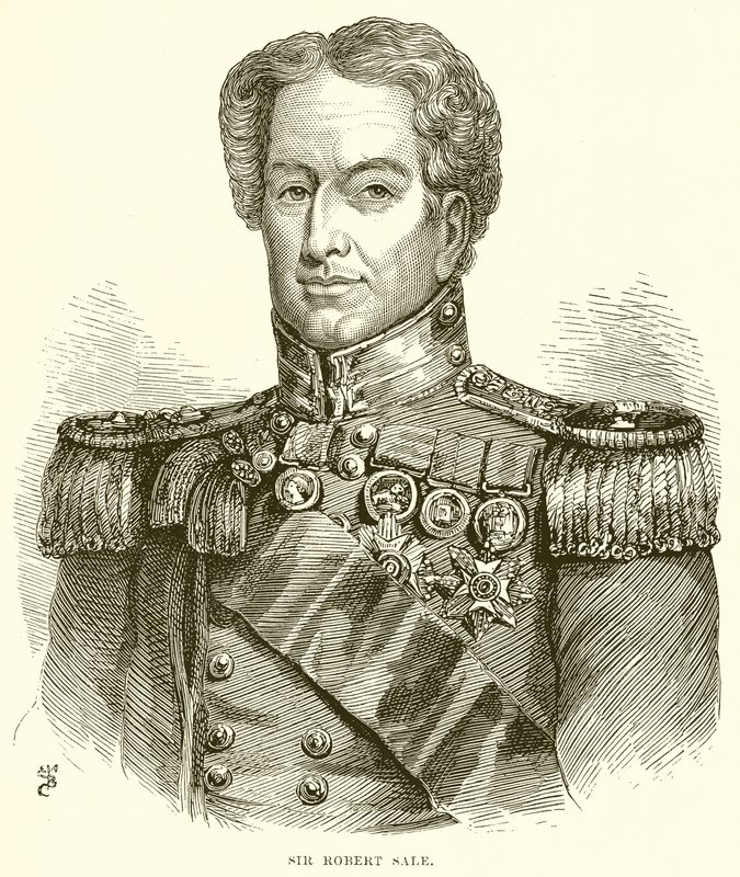 Sir Robert Sale alkotó: English School