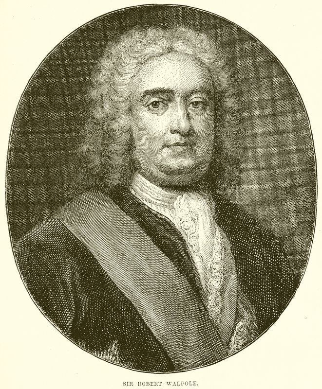 Sir Robert Walpole alkotó: English School