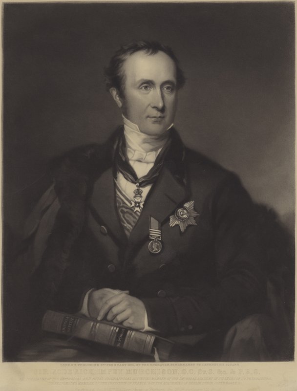 Sir Roderick Impey Murchison skót geológus alkotó: English School