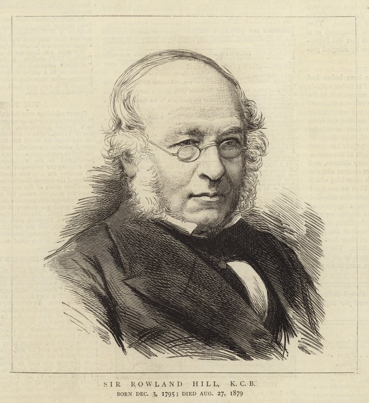Sir Rowland Hill, KCB (metszet) alkotó: English School