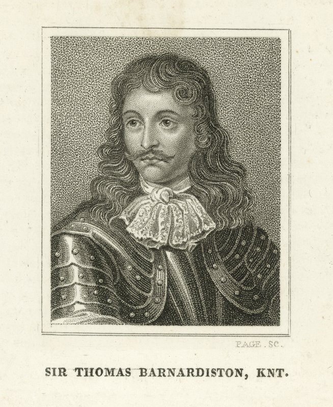 Sir Thomas Barnadiston (metszet) alkotó: English School