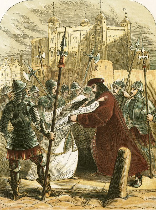 Sir Thomas More a kivégzés felé tart alkotó: English School