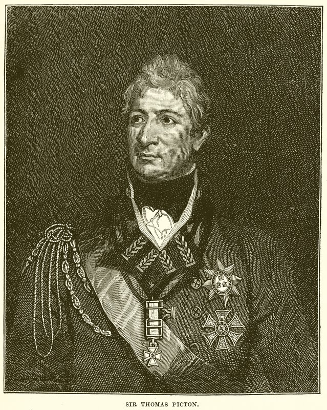 Sir Thomas Picton alkotó: English School