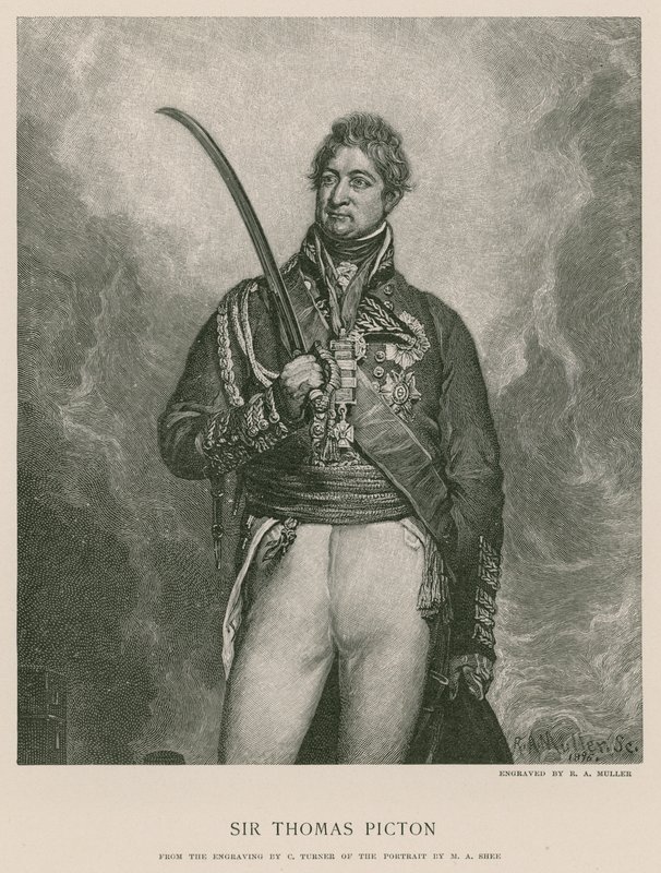 Sir Thomas Picton alkotó: English School