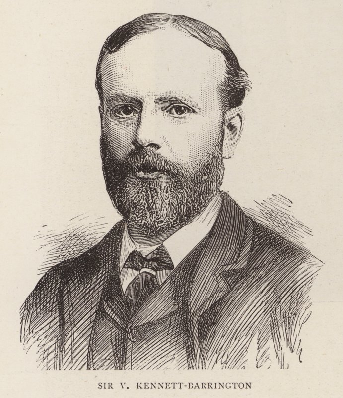 Sir V Kennett-Barrington (metszet) alkotó: English School