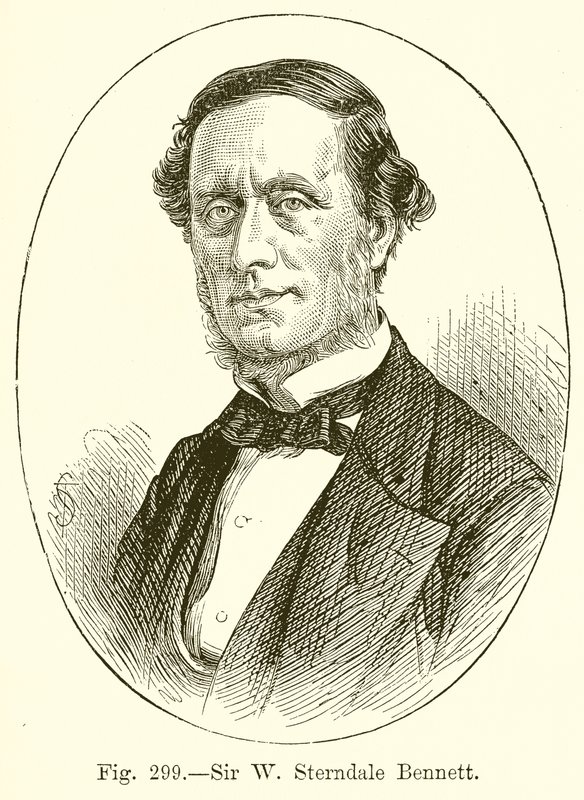 Sir W. Sterndale Bennett alkotó: English School
