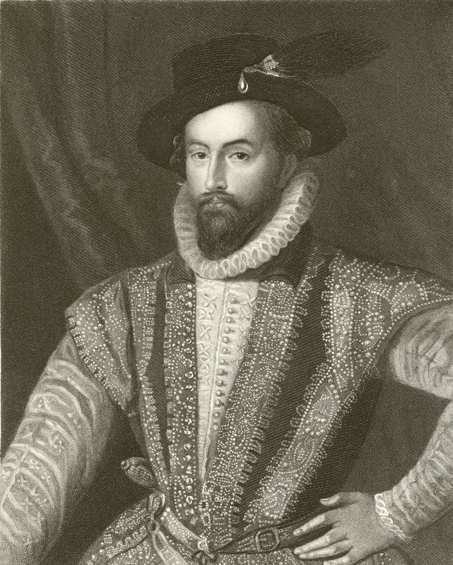Sir Walter Raleigh alkotó: English School