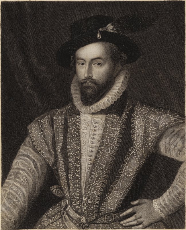 Sir Walter Raleigh alkotó: English School