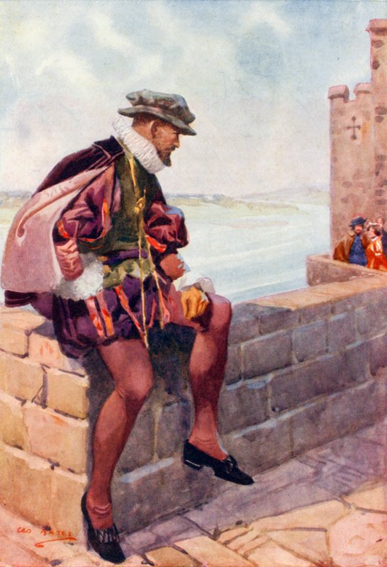 Sir Walter Raleigh alkotó: English School