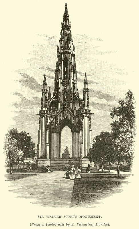 Sir Walter Scotts emlékmű alkotó: English School