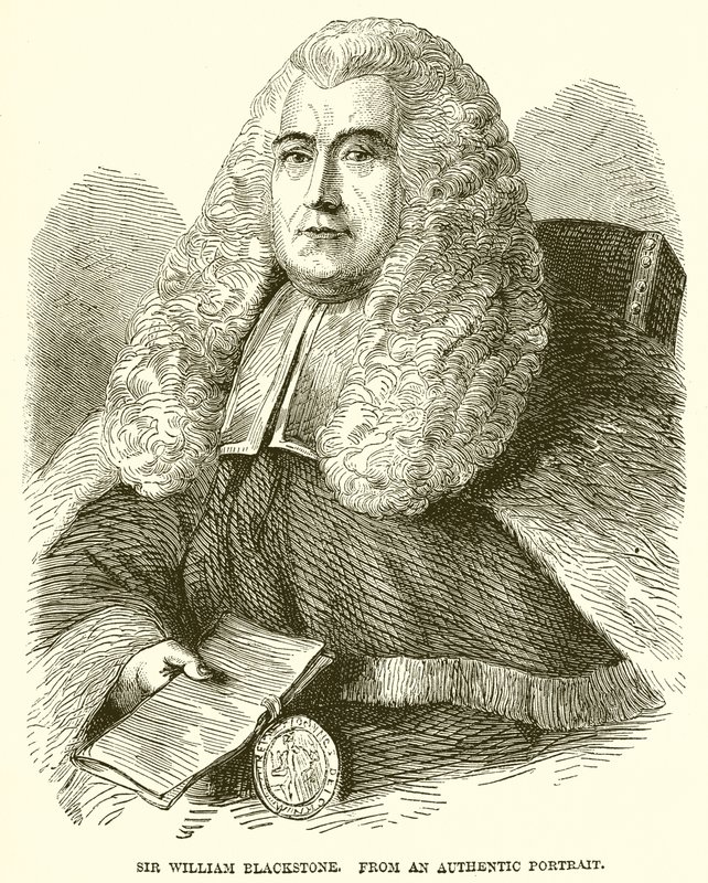 Sir William Blackstone alkotó: English School