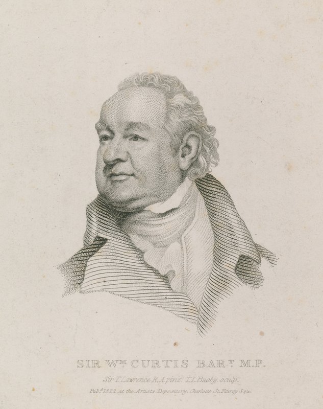 Sir William Curtis, London főpolgármestere alkotó: English School