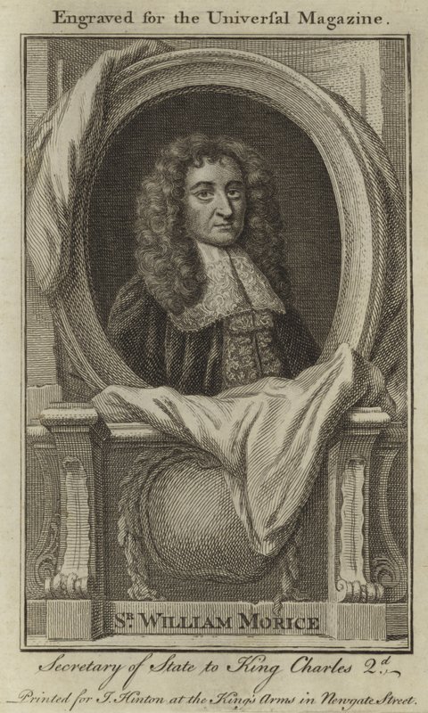Sir William Morice, 2. Károly király külügyminisztere alkotó: English School