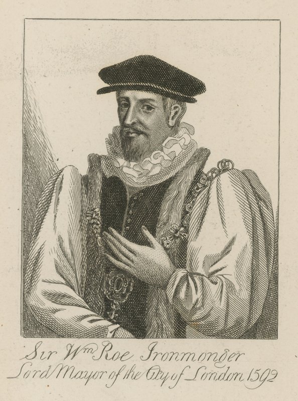 Sir William Roe, vaskereskedő, London főpolgármestere 1592-ben alkotó: English School