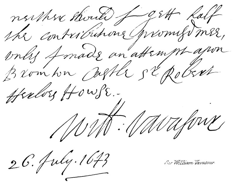 Sir William Vavasour alkotó: English School