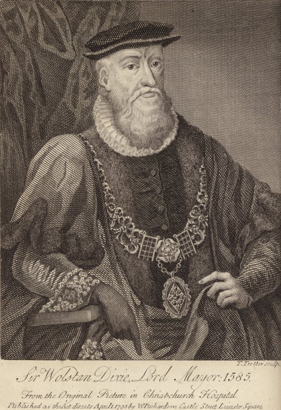 Sir Wolstan Dixie, főpolgármester alkotó: English School