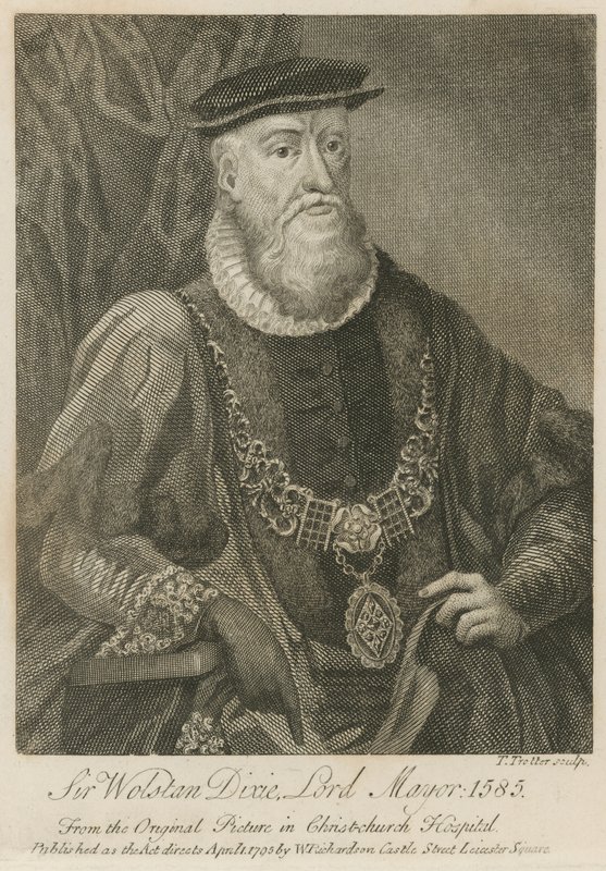 Sir Wolstan Dixie, London főpolgármestere, 1586 alkotó: English School