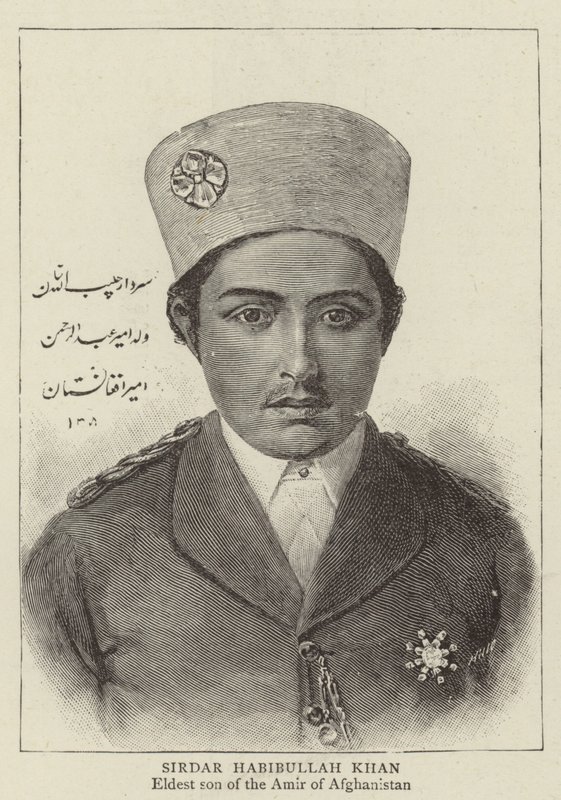 Sirdar Habibullah Khan (metszet) alkotó: English School