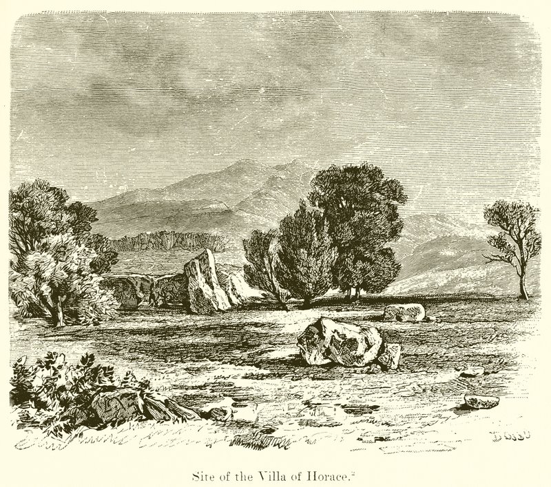 A Horatius-villának a helyszíne alkotó: English School