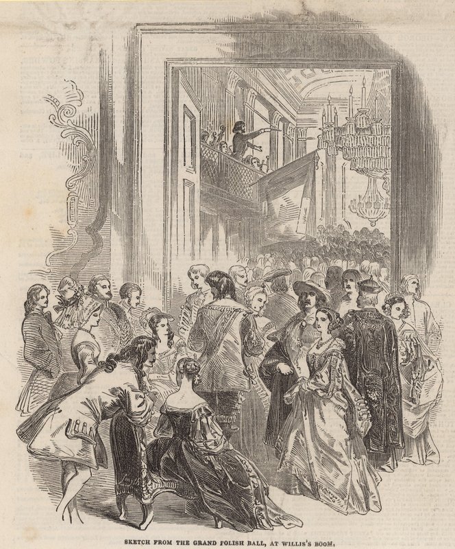Vázlat a Williss Room Grand Lengyel csarnokából alkotó: English School