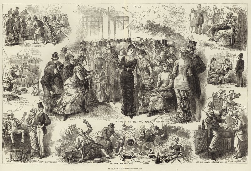Vázlatok Ascotban alkotó: English School