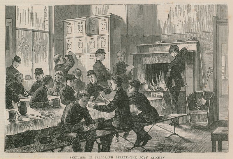 Vázlatok a távíró utcában - a fiúkonyha alkotó: English School