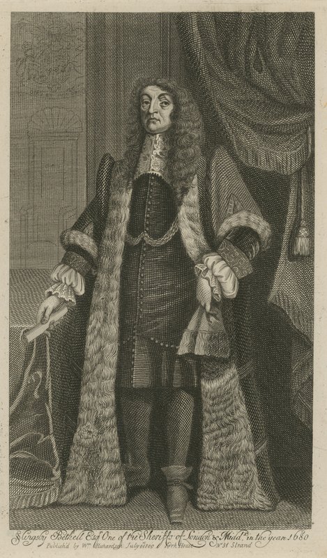 Slingsby Bethell, London és Middlesex seriffje 1680-ban alkotó: English School
