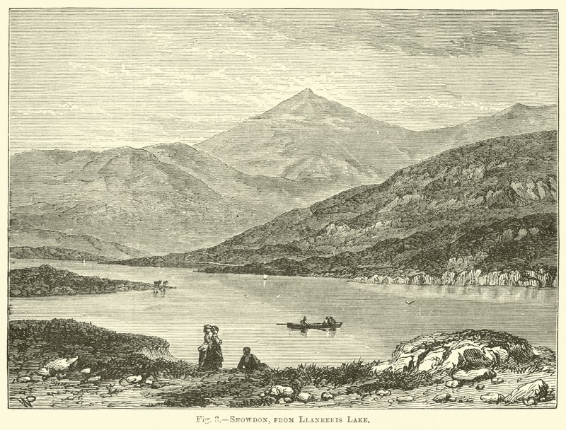 Snowdon, a Llanberis-tóból alkotó: English School