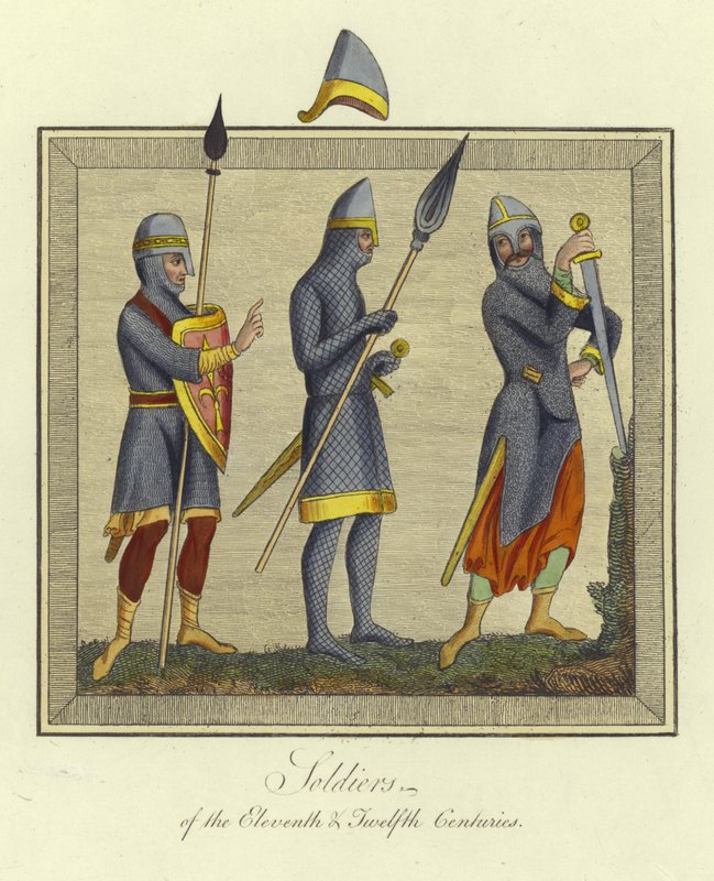 A 11. és 12. század katonái alkotó: English School