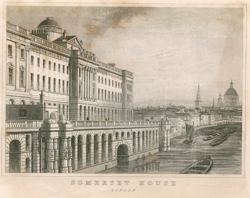 Somerset House, The Strand, London alkotó: English School