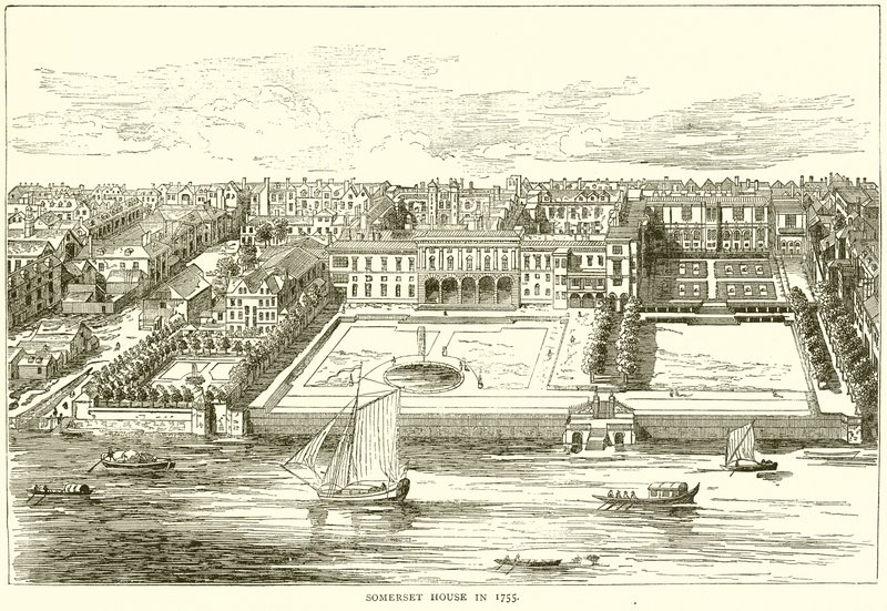 Somerset ház 1755-ben alkotó: English School