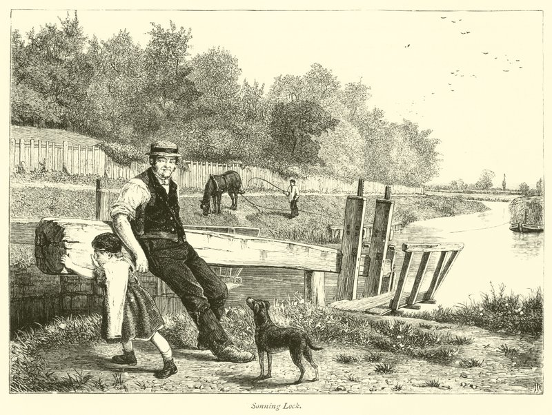 Sonning Lock alkotó: English School