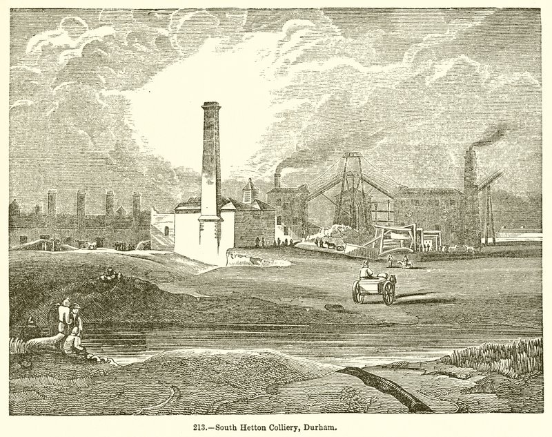 South Hetton Colliery, Durham alkotó: English School