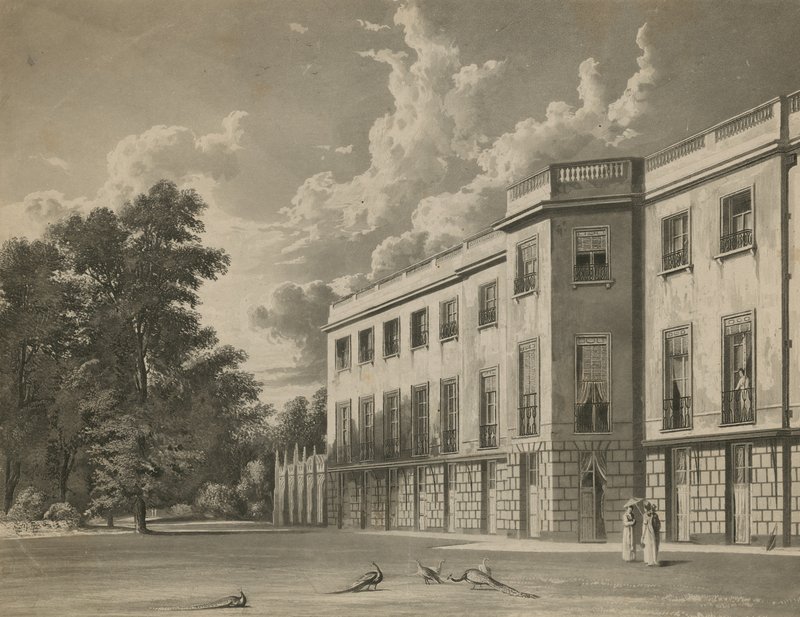 A Carlton House déli eleje alkotó: English School